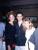 gauche a droite Bridget la soeur a Andrew , Andrew et Leur mere Linda